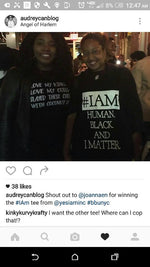 #IAM - YES I AM INC'S LUCKY WINNER! #IMATTER