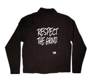 
                  
                    Respect the Grind Denim Jacket - YESIAMINC
                  
                
