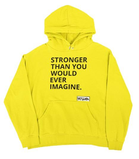 
                  
                    STRONGER Hoodie (Unisex) - YESIAMINC
                  
                