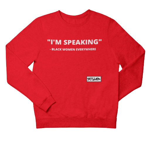 
                  
                    "BLACK WOMEN EVERYWHERE" Sweatshirt - YESIAMINC
                  
                