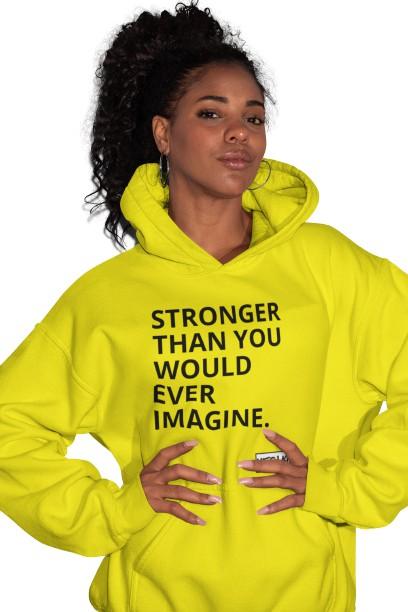 STRONGER Hoodie (Unisex) - YESIAMINC