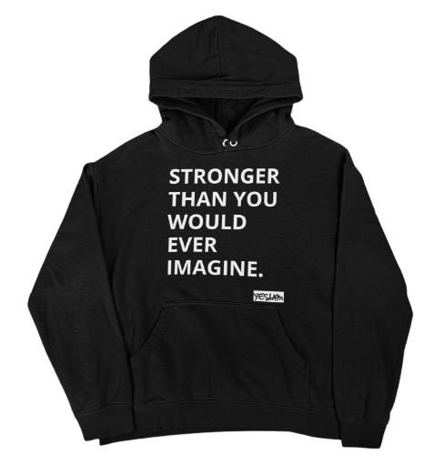 STRONGER Hoodie (Unisex) - YESIAMINC