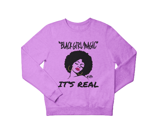 
                  
                    BLACK GIRL MAGIC Sweatshirt - YESIAMINC
                  
                