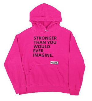 
                  
                    STRONGER Hoodie (Unisex) - YESIAMINC
                  
                