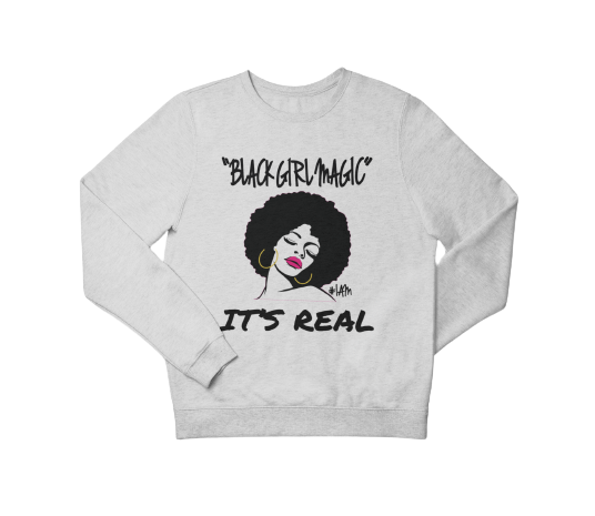 BLACK GIRL MAGIC Sweatshirt - YESIAMINC