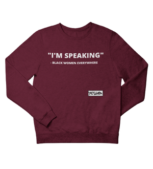 
                  
                    "BLACK WOMEN EVERYWHERE" Sweatshirt - YESIAMINC
                  
                