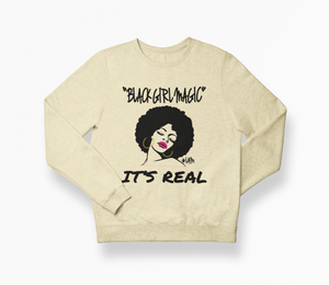 
                  
                    BLACK GIRL MAGIC Sweatshirt - YESIAMINC
                  
                