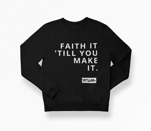
                  
                    Keep the Faith Sweatshirt - YESIAMINC
                  
                